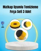 Yağ, Kir ve Pas Temizliği İçin Güçlü Naylon Kıllı Temizlik Fırçası - 1