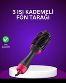 Negatif İyon Teknolojili Saç Kurutma ve Şekillendirme Fırçası - 1