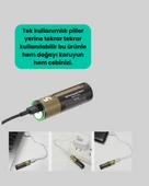 Yüksek Performanslı AA USB Şarjlı Lityum Pil | 1.5V Sabit Güç | 2’li Paket - 3