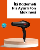 Hızlı Kurutma ve Şekillendirme İçin Profesyonel Saç Kurutma Makinesi - 1