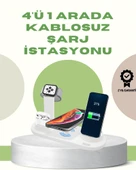 360° Döner Bağlantı Noktalı Kaymaz Taban – Akıllı Şarj Teknolojisiyle Donatılmış Geniş Uyumluluk - 1