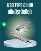 USB‑C Çoklu Bağlantı Merkezi – 5 Gbps, 100‑240 V, Sağlam Eloksal Tasarım - 1