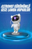 Projeksiyon Astronot Lamba Speaker Sevimli Astronot Bluetooth Hoparlör - 2