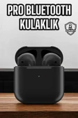 Bluetooth Kulaklık Yeni Nesil Pro Sensörlü Mikrofon Çağrı Cevaplama thumbnail 2
