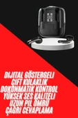 4 Adet Çift Kulaklık Dijital Göstergeli Yüksek Ses Kaliteli Bluetooth Kulaklık thumbnail 1