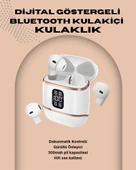 Kulakiçi Bluetooth Kulaklık V5.3 – 4’lü Set, Dijital Ekranlı, Gürültü Engelleme thumbnail 2