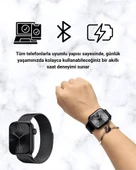 Mini Series 10 Akıllı Saat | 3 Kordon + Bileklik Hediyeli, Tüm Telefonlarla Uyumlu - 3