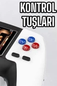 Gamepad 520 Retro Oyunlu Taşınabilir El Konsolu Atari - 1