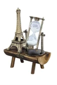 Paris Eyfel Kulesi Hediyelik Eyfel Retro Kum Saati Dekoratif Eşya - 3