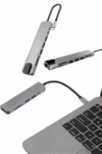 Çevirici Dönüştürücü Adaptör Macbook 3 In 1 TypeC To Hdmı USB 3.0 - 1