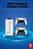 Game Stick 4K Retro Çift Kollu Atari Oyunlari +20000 Oyunlu Konsol Nostalji - 2
