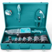 PPRC Pvc Total TT328151 Plastik Boru Kaynak Polifüzyon Makinesi Çift Reziztanslı 800W 1500W Cihazı thumbnail 2