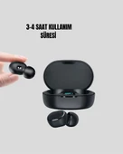 Kablosuz Kulak İçi Bluetooth Kulaklık Stereo Dokunmatik Kontrollü Kulaklık thumbnail 2