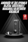 Makaralı Bluetooth Kulaklık Telefon Uyumlu Makaralı TF Kart Girişli Güç Göstergeli - 2