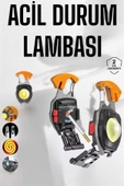 yeni nesil Kamp Feneri Çok Fonksiyonlu Fener Anahtarlık Usb Çakmaklı Cam Kırıcı Kemer Kesici Açacak thumbnail 2