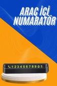 Tüm Araçlara Uyumlu Araç Içi Park Numaratör Oto Araç Numaratör - 2