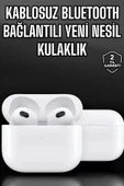 Bluetooth Kulaklık 3.Nesil Kablosuz Uzun Pil Ömrü Dokunmatik Kontrol thumbnail 2