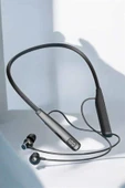 Dijital Göstergeli Kulak İçi Kablosuz Bluetooth Kulaklık Boyun Bantlı - 3