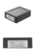 Solar Güneş Enerjili Çift Taraflı Duvar Lambası Çift Taraflı Duvar Lamba Güneş Enerjili thumbnail 1