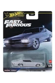 HOT WHEELS Fast-Furious Premium Araba 1970 CHEVELLE SS HNW46-JBL94 - 4