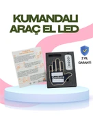 Yüksek Görünürlüklü Otomobil Jest Işığı – 3 Modlu LED Arka Cam Aksesuarı, Pratik ve Eğlenceli - 1