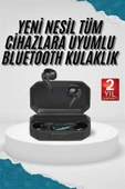 Kulak İçi Bluetooth Kulaklık Rgb Işıklı Çift Mikrofonlu iOS/Android Uyumlu BT 5.2 thumbnail 2