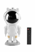 Projeksiyon Astronot Lamba Speaker Sevimli Astronot Bluetooth Hoparlör - 1