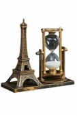 Masa Biblosu Dekoratif Süs Kum Saati Eyfel Kulesi Hediyelik Kum Saati - 1
