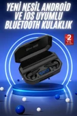 Yeni Nesil Android ve İOS Uyumlu Siyah Profesyonel  Kulaklığı thumbnail 2