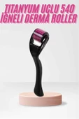 540 Iğneli Derma Roller 1Mm Titanyum Uçlu Saç Kaş Serum Kullanımına Uygun thumbnail 2