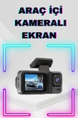 2 İnç Araç İçi Kameralı Ekran 1080P Full HD Kaliteli Hafıza Kart Destekli - 1