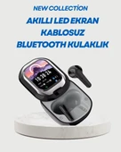 Dokunmatik Kontrollü Bluetooth Kulaklık – Pods Fine Uyumlu thumbnail 1