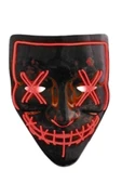 Hallowen Parti Maskesi Neon Led Işıklı Maske 3 Modlu Cadılar Bayramı Maskesi - 3