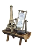 Paris Eyfel Kulesi Hediyelik Eyfel Retro Kum Saati Dekoratif Eşya - 3