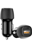 Hızlı Oto Şarj Cihazı 38W Çift Girişli HIzlı Şarj Oto Çakmaklık TypeC - 2