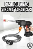 Yeni Nesil Araç Yıkama Şarjlı Tabancası Basınçlı Su Hazneli - 2