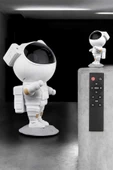 Çocuklara Özel Projeksiyon Astronot Lamba Speaker Sevimli - 3