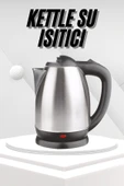 Yeni Nesil Saplı Uzun Ömürlü Paslanmaz Çelik Su Isıtıcı Kettle - 1