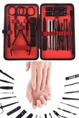 17 Parça Manikür Pedikür Seti El Ayak Bakım Seti Tırnak Makası Törpü thumbnail 3