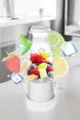 El Blender Bardak Blender Şarjlı Taşınabilir Meyve Sıkcağı Smoothie - 1