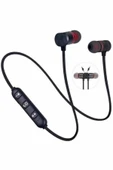 Bluetooth Bağlantılı Kablolu Mıknatıslı Sport Kulaklık thumbnail 3
