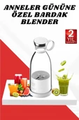 Anneler Gününe Özel Hediye Bardak Blender Paslanmaz Çelik lı - 1