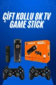Game Stick Çift Oyun Konsolu Smart TV Game Box 8k Ultra HD 64 Gb - 1