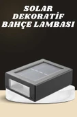Dekoratif Duvar Lambası Solar Güneş Enerjili Bahçe Aydınlatması - 1