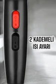 Tüm Saç Tiplerine Uygun, İki Kademeli Hız Ayarlı Fön Makinesi - 3