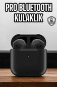 Bluetooth Kulaklık Yeni Nesil Pro Sensörlü Mikrofon Çağrı Cevaplama thumbnail 1