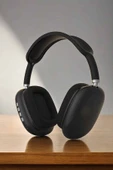 P9 Plus Kulaklık Siyah Bluetooth Bağlantılı Kulak Üstü Kablosuz ANC Özelliği thumbnail 2