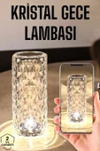 Kristal Dokunmatik Ve Kumandalı Masa Ve Gece lambası - 1