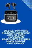 Ekranlı Yeni Nesil Pro Kulaklık ve Akıllı Saat Kampanyası Kulak İçi Mikrofonlu - 2