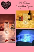 Sevgililer Gününe Özel Romantik Kristal Gece Lambası Sevgiliye Hediye - 2